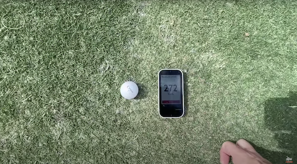 Longest Driver 2022 result - 272 yards